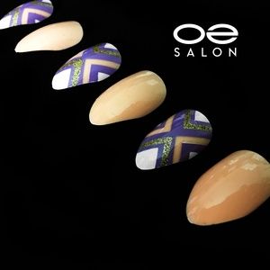 O2 Salon 5435 Fake False Nails Art (48 pcs/2 set)